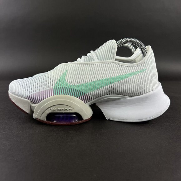 Nike Women's Air Zoom SuperRep 2 White Bronze Violet Green Shoes CU5925-135 Sz 8 - Picture 3 of 11